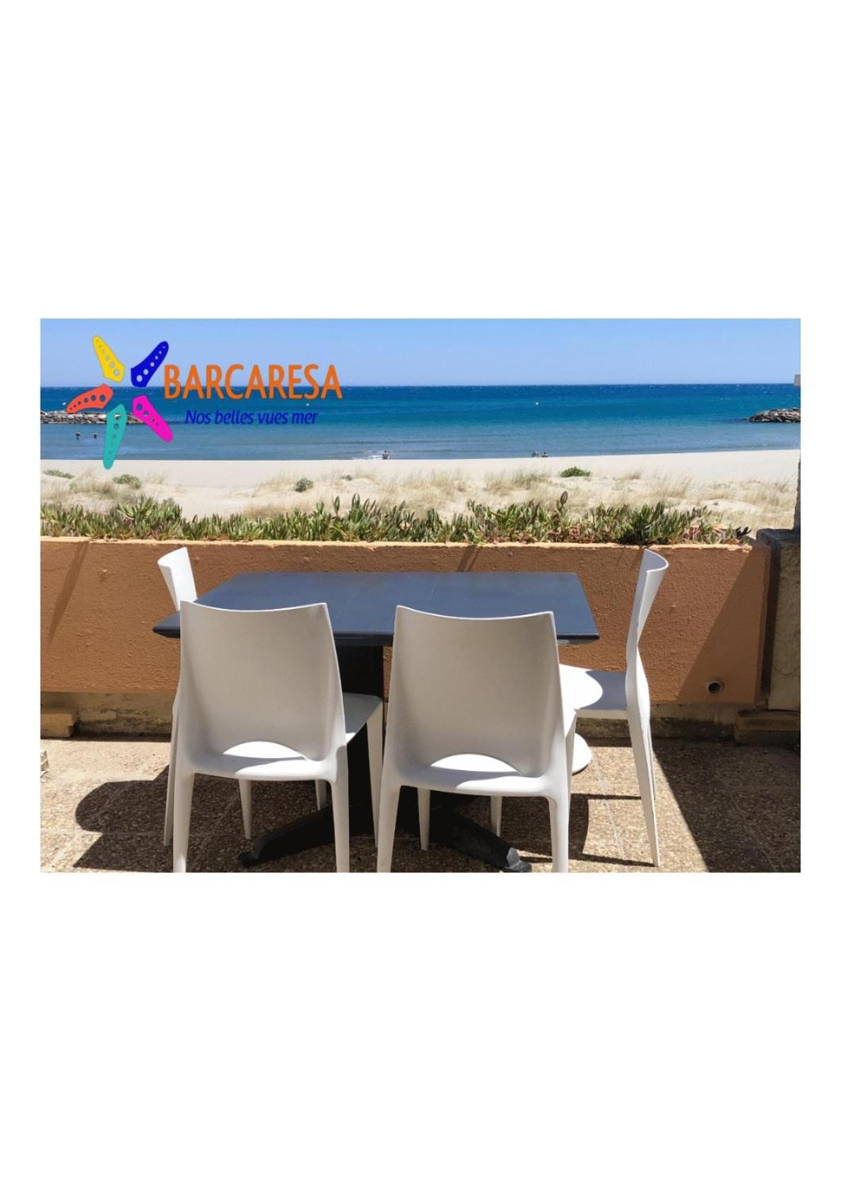 Barcaresa-Charmant T 2 Vue Mer Pied Dans L'Eau Le Barcarès Exterior foto